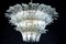 Lámpara de araña Palmette de cristal de Murano, años 70, Imagen 13