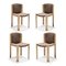 Chairs 300 by Joe Colombo for Hille, Set of 6 3