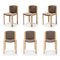 Chairs 300 by Joe Colombo for Hille, Set of 6 2