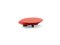 Accordo Low Table in Red Lacquered Wood by Charlotte Perriand for Cassina 3