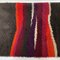 Vintage Dutch Colorful Stripes Panton Style High Pile Rug by Desso, 1970s 14