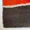 Vintage Dutch Colorful Stripes Panton Style High Pile Rug by Desso, 1970s 7