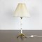 Lampe de Bureau Hollywood Regency Bauhaus en Laiton, 1960s 2