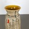 Grand Vase de Sol Op Art Abstrait en Poterie par Bay Ceramics, Allemagne, 1960s 4