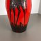 Large Multi-Color Fat Lava 270-53 Horse Vase by Scheurich, 1970s 10