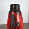 Große mehrfarbige Fat Lava 270-53 Horse Vase von Scheurich, 1970er 6
