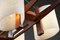 Lámpara colgante escandinava de teca y vidrio acrílico, Imagen 15