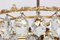 Austrian Brass and Crystal Glass Chandelier from Bakalowits, 1960s 3