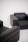 Black Leather D120 Armchairs by Osvaldo Borsani for Tecno, Set of 2 17