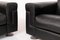 Black Leather D120 Armchairs by Osvaldo Borsani for Tecno, Set of 2 11