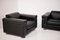 Black Leather D120 Armchairs by Osvaldo Borsani for Tecno, Set of 2, Image 14