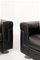 Black Leather D120 Armchairs by Osvaldo Borsani for Tecno, Set of 2, Image 10
