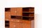 Rationalist Italian Wood and Steel Living Room Wardrobe 5