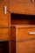 Rationalist Italian Wood and Steel Living Room Wardrobe 20