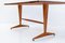 Mid-Century Italian Wooden Grey Glass Table, Image 4