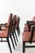 Italian Wood and Pink Satin Chairs for Naval Furnishings, Set of 12 11