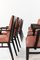Italienische Stühle aus Holz & rosafarbenem Satin für Marine-Möbel, 12er Set 11