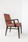 Italienische Stühle aus Holz & rosafarbenem Satin für Marine-Möbel, 12er Set 6