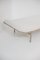 American White Bouclè and Steel Daybed by Jules Heumann for Lita 3