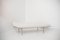 American White Bouclè and Steel Daybed by Jules Heumann for Lita 16
