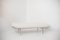 American White Bouclè and Steel Daybed by Jules Heumann for Lita 15