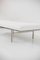 American White Bouclè and Steel Daybed by Jules Heumann for Lita 18