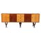 Italienisches Sideboard aus Holz & Messing von Paolo Buffa 1