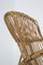 Italian Vintage Bamboo Rocking Chair 1950s 8