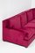 Großes Italienisches Sofa in Dunkel Fuchsia Samt von Luigi Caccia Dominioni 4