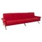 Italienische Rote Mod. 875 Sofa von Ico Parisi für Cassina 1