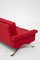 Italienische Rote Mod. 875 Sofa von Ico Parisi für Cassina 10