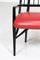Chairs in Black Lacquered Wood by Paul Laszlo, 1950s, Set of 4, Image 5