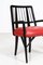 Stühle aus schwarz lackiertem Holz von Paul Laszlo, 1950er, 4er Set 3