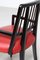 Chairs in Black Lacquered Wood by Paul Laszlo, 1950s, Set of 4 6