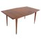American Geometric Wooden Dining Table, Image 1