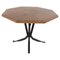 Italian End Table in Iron and Wood by Ignazio Gardella 1