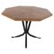 Italian End Table in Iron and Wood by Ignazio Gardella, Image 1