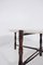 Italian Coffee Table in Wood & Marble by Giuseppe Scapinelli, 1950s 6