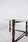 Italian Coffee Table in Wood & Marble by Giuseppe Scapinelli, 1950s, Image 6