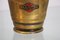 Nickel-Plated Brass Martini Ice Bucket with Original Logo, Image 5