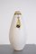 Vase en Or Pur et Porcelaine par Arrigo Finzi, 1950s 5