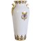 Vase in Gold Painted Porcelain by Arrigo Finzi, 1950s, Image 1