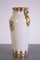 Vase aus Gold Lackiertem Porzellan von Arrigo Finzi, 1950er 5