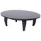 American Coffee Table in Black Wood, 1950s, Image 1