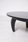 American Coffee Table in Black Wood, 1950s, Image 2