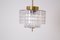 Italian Chandelier in Bohemia Crystal and Brass, 1960s 6