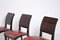 Art Deco French Chairs, Set of 6 3