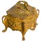 Boîte à Bijoux avec Rembourrage en Satin de Soie, France, 1800s 1