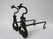 French Wrought Iron Andirons, 1900, Set of 2, Image 7