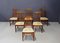 Mid-Century American Brown Chairs, 1950s, Set of 6, Image 2